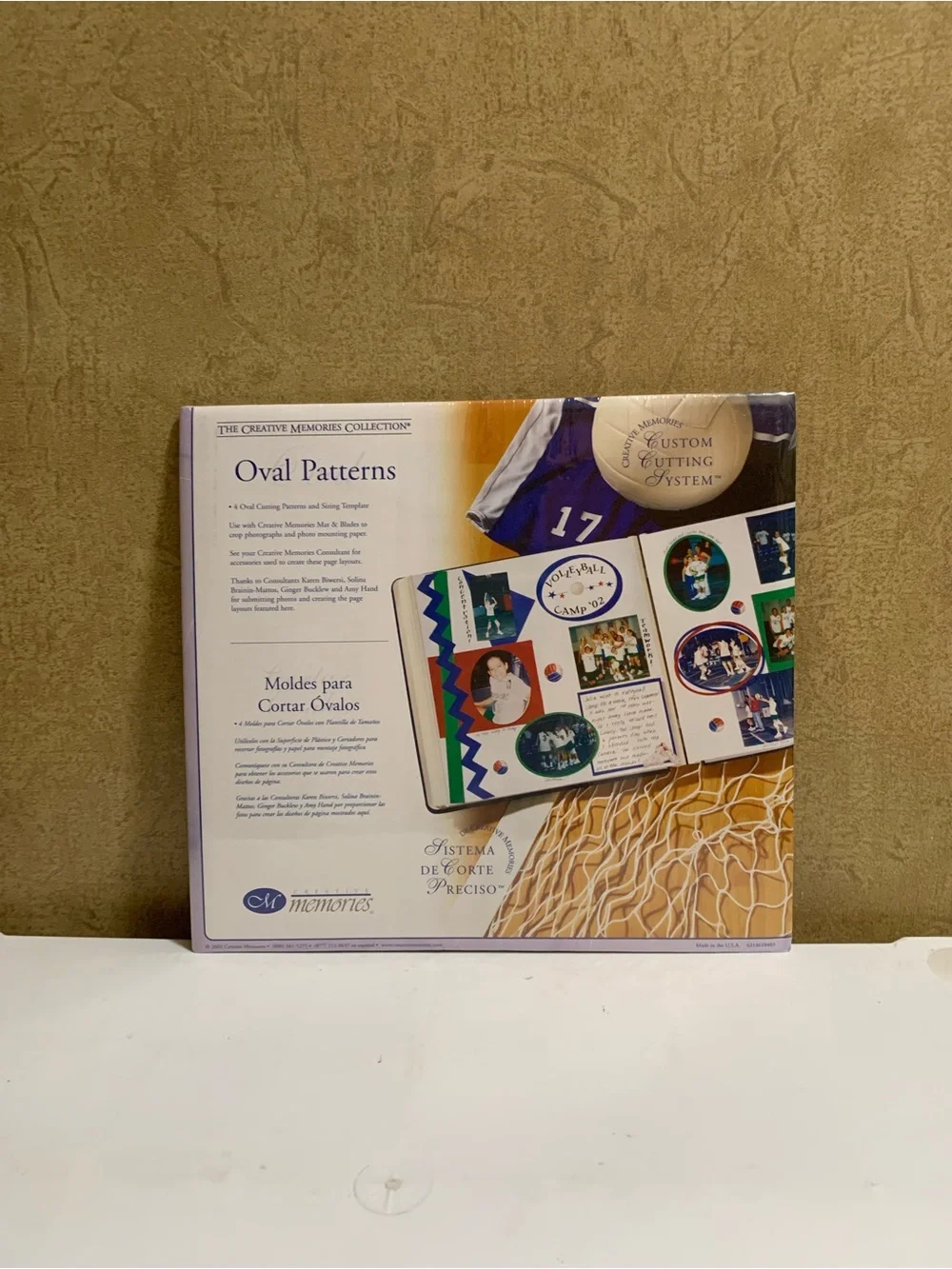 CREATIVE MEMORIES 4 Oval Cutting Patterns & Sizing Templates NEW in Pkg